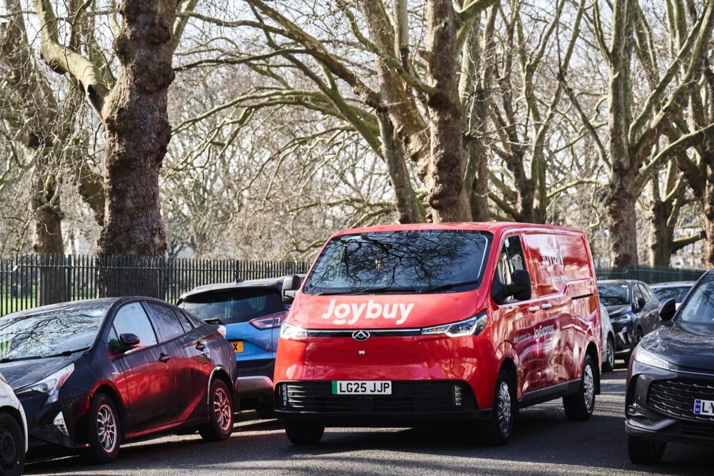 JoyExpress Electric Van Driving