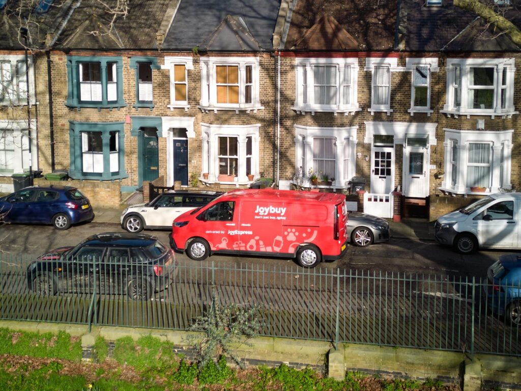 View Of JoyExpress Van