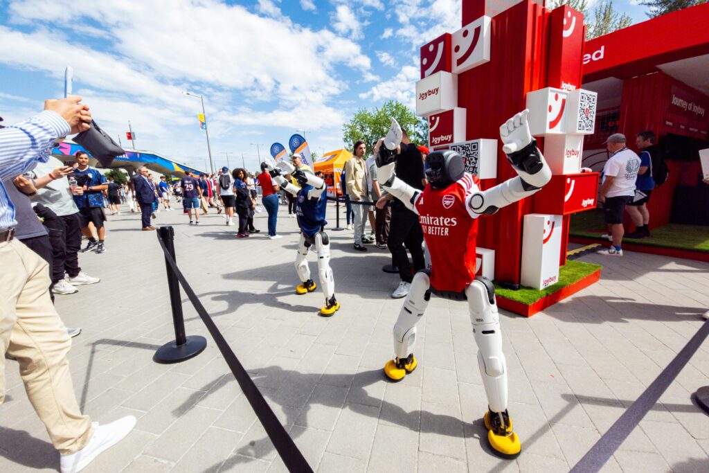UEFA Budapest Robot Stand