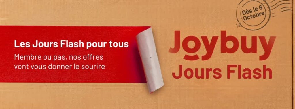 Joybuy lance les « Jours Flash pour tous »