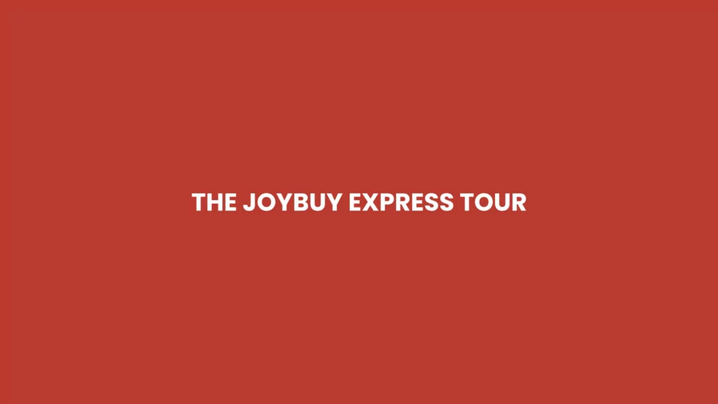 The Joybuy Express 2025