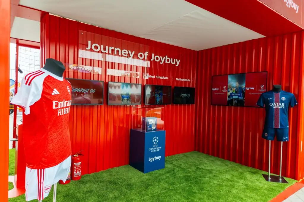 UEFA Budapest Shirts Stand