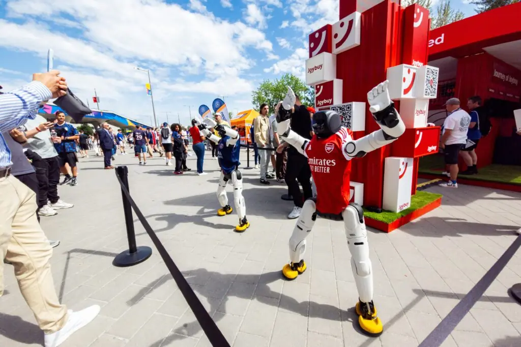 UEFA Budapest Robot Stand